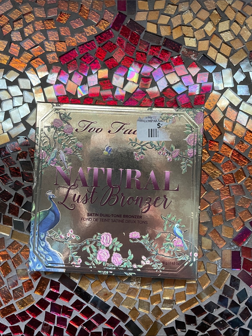 Too Faced Natural Lust Bronzer -  Tan Satin Dual-Tone BNIB LIMITED EDITION